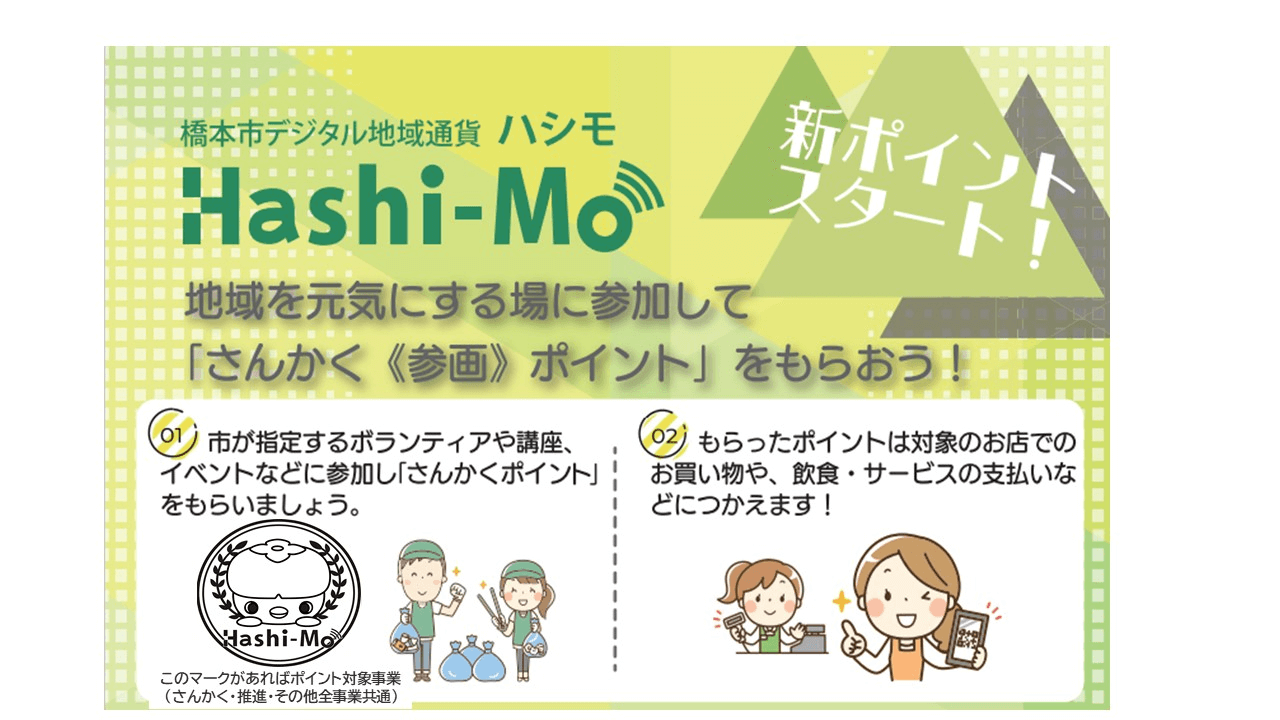 Hashi-Mo さんかくポイント