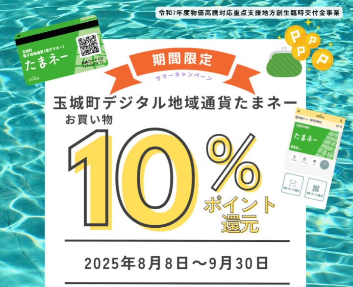 たまネーのキャンペーン